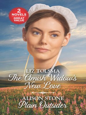 cover image of The Amish Widow's New Love/Plain Outsider